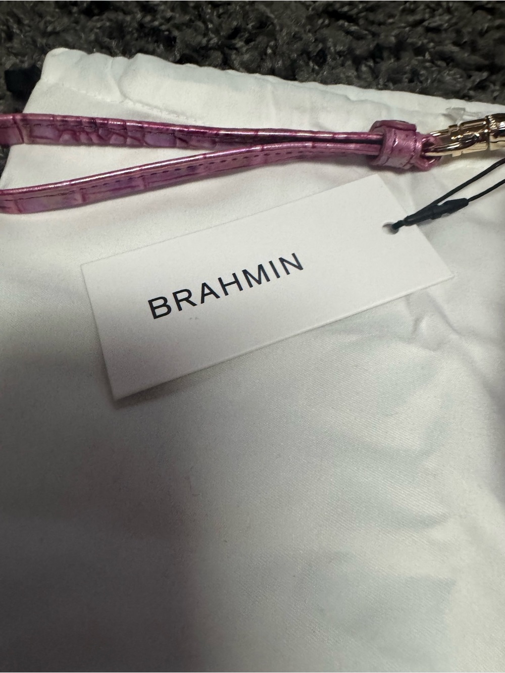 Brahmin Daisy Leather Wristlet NWT - Picture 11 of 14
